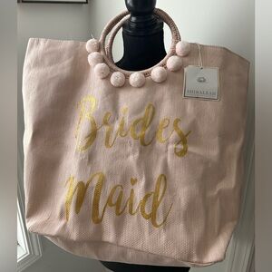 Brides maid tote NWT